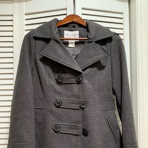 Gray American Rag Peacoat